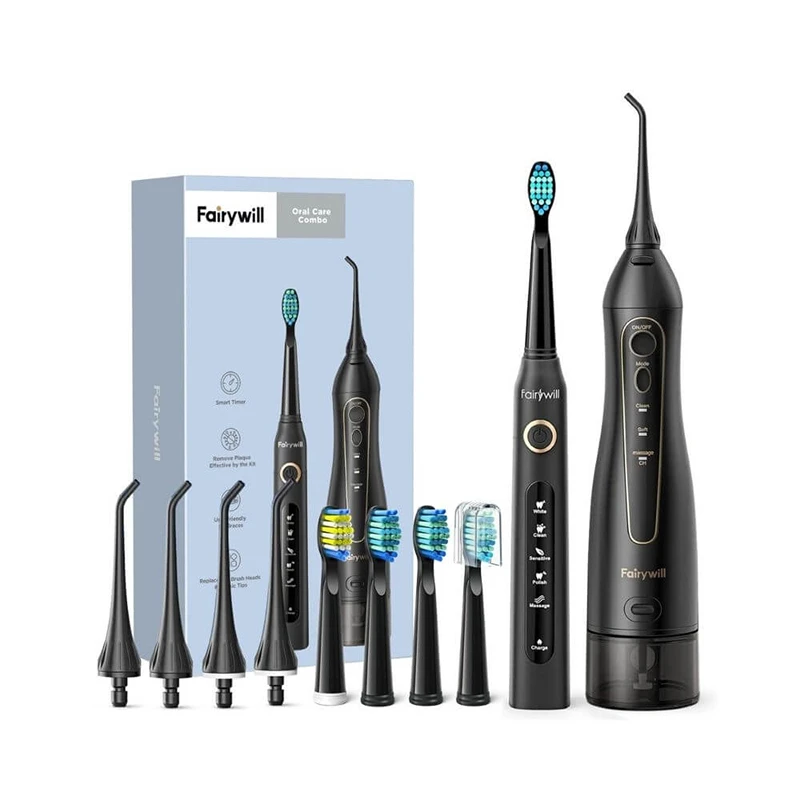 مسواک برقی فایری‌ویل Oral Care Combo + دستگاه شستشوی دهان و دندان (ضمانت اصل)