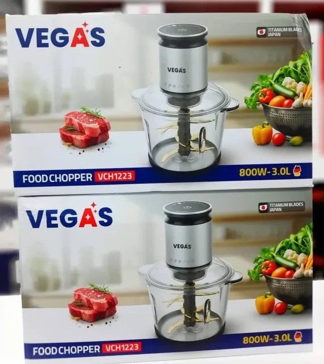 🥬 خردکن ۳ لیتری ۹ تیغه تیتانیوم وگاس مدل VCH1223