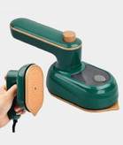 مینی اتو مسافرتی دسته دورانی mini electric ironمدل ZF688 رنگ سبز