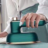 مینی اتو مسافرتی دسته دورانی mini electric ironمدل ZF688 رنگ سبز