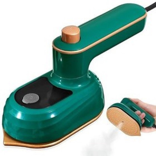 مینی اتو مسافرتی دسته دورانی mini electric ironمدل ZF688 رنگ سبز