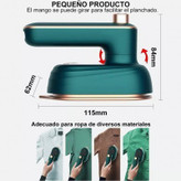 مینی اتو مسافرتی دسته دورانی mini electric ironمدل ZF688 رنگ سبز