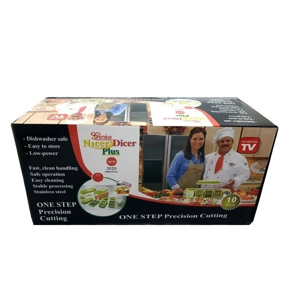 خردکن چندکاره نایسر دایسر Nicer Dicer Plus مدل 2024 ORIGINAL با ۱۰ قطعه