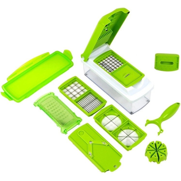 خردکن چندکاره نایسر دایسر Nicer Dicer Plus مدل 2024 ORIGINAL با ۱۰ قطعه