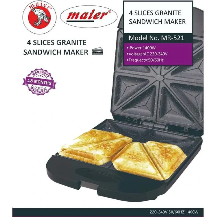 اسنک ساز تک کاره مایر MR-521 تمام استیل