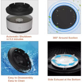 زیر سیگاری هوشمند AS-08 با تصفیه کننده هوا