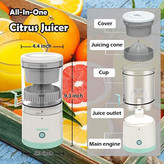آبمرکباتگیری Citrus Juicer MDC1 — سبک، قابل شارژ و همراه