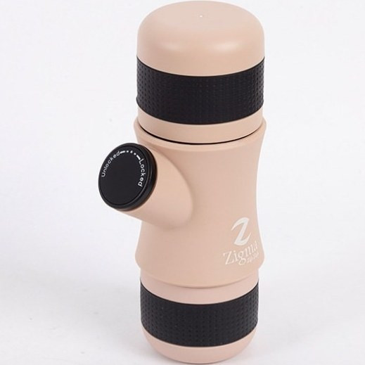 قهوهساز همراه زیگما مدل ZIGMA-55R — Portable Espresso (فشار 8 Bar)