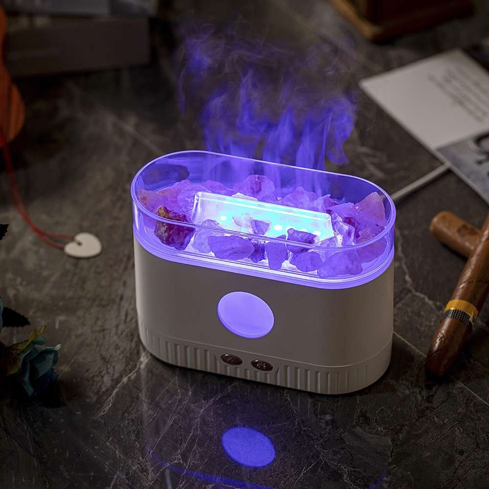 دستگاه بخور سرد سنگ نمک مدل salt lamp aroma diffuser