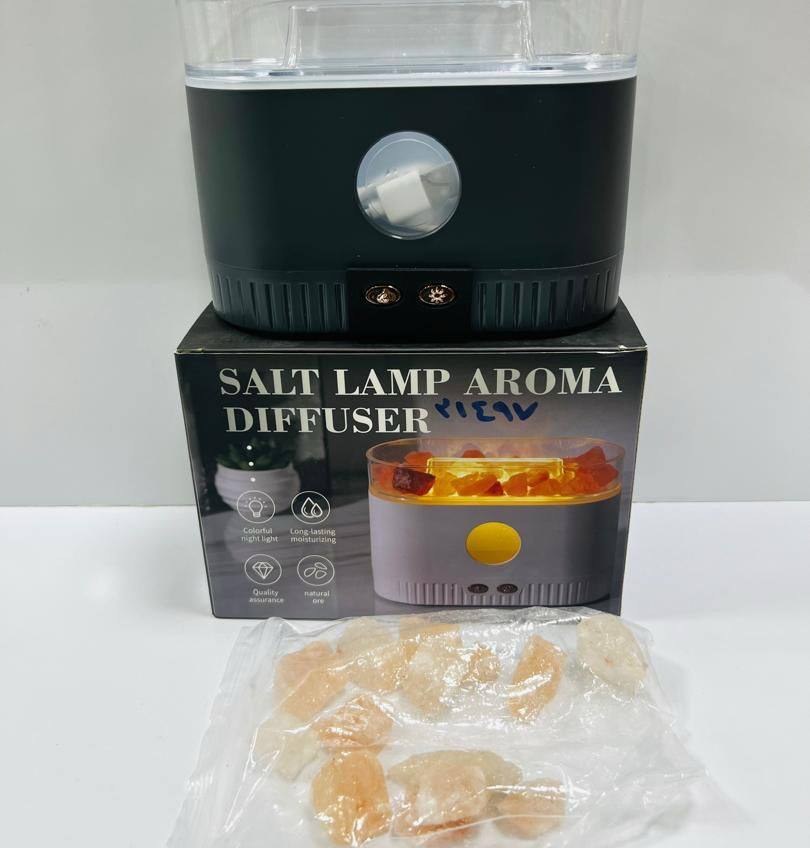 دستگاه بخور سرد سنگ نمک مدل salt lamp aroma diffuser