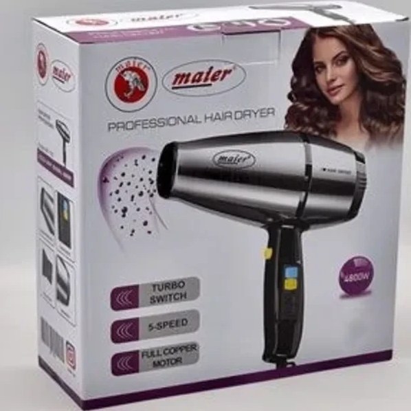 سشوار مایر مدل MR105 با قدرت ۴۸۰۰ وات و باد سرد