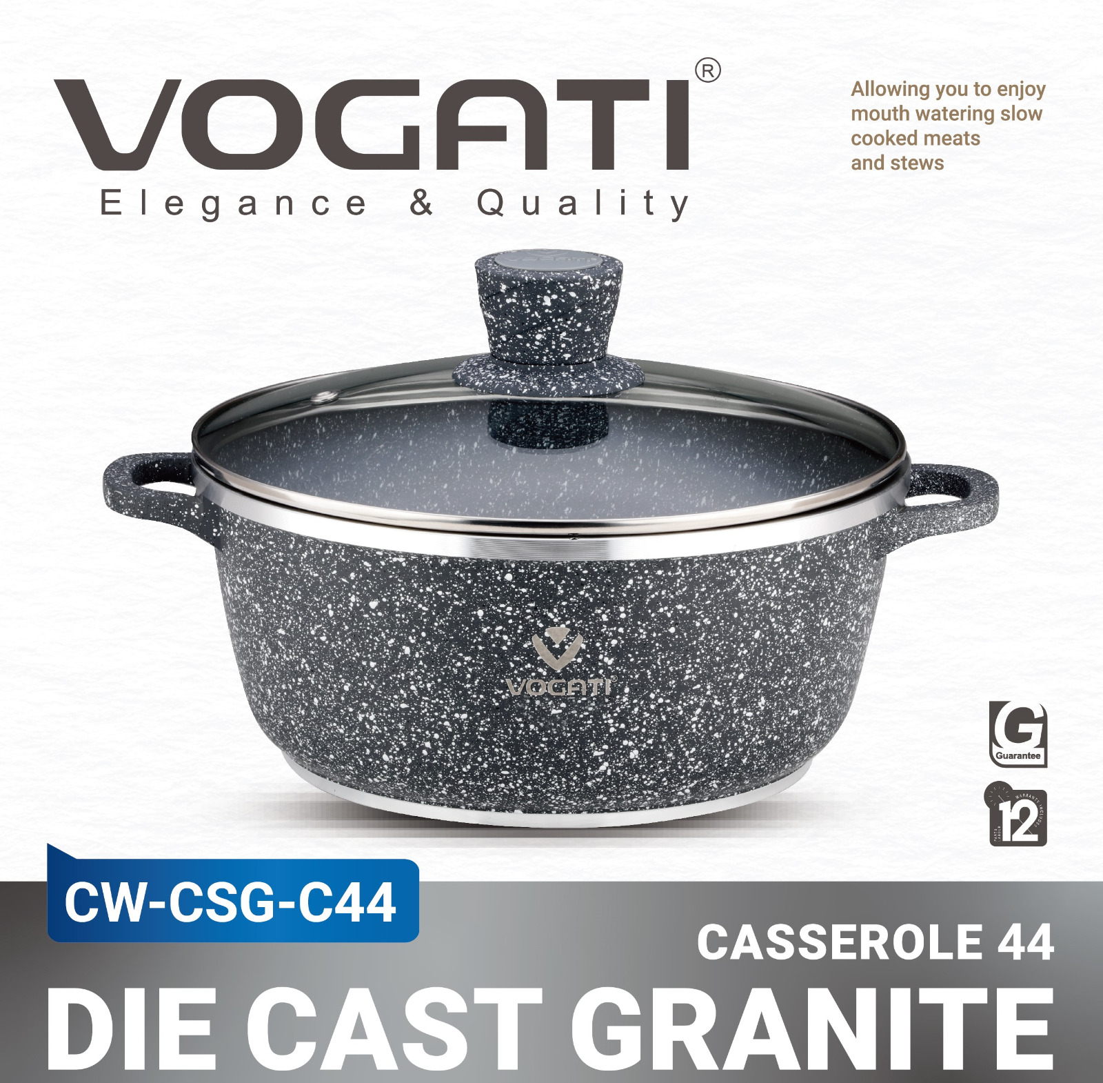 قابلمه تک گرانیت ووگاتی مدل CW-CSG-S