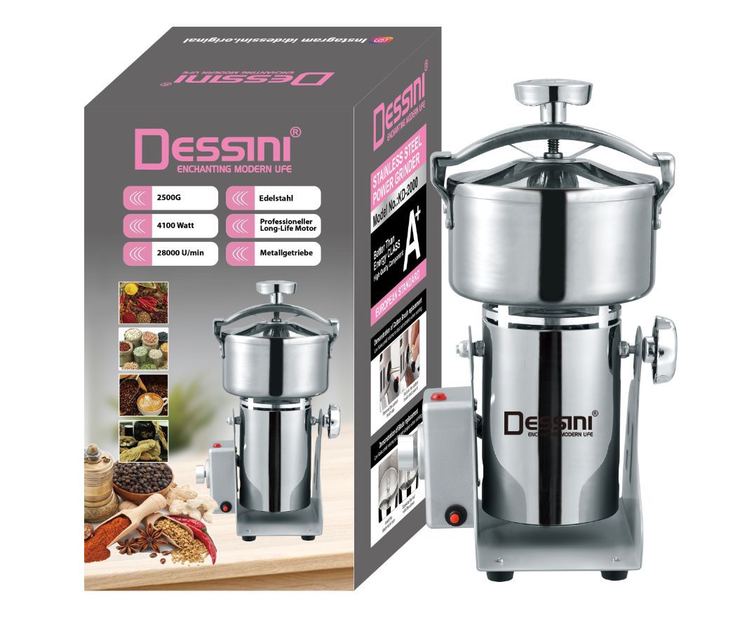 آسیاب‌صنعتی تمام‌ استیل دسینی DS (۱۵۰&۲۰۰g)