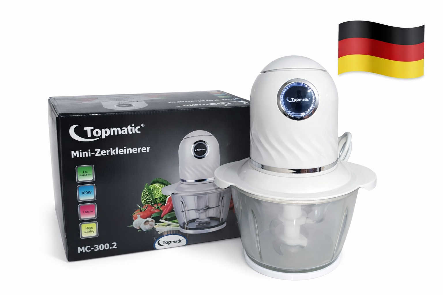 خردکن 1 لیتری topmatic ساخت آلمان مدل MC-300