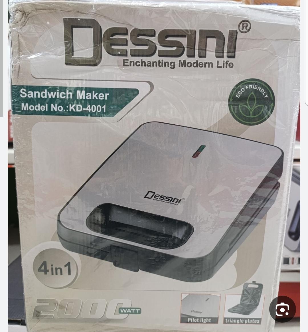 ساندویچ میکر 4 کاره دسینی kd-4001
