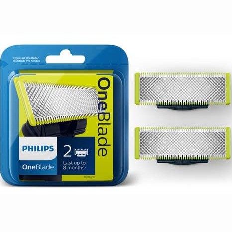 سری یدک ماشین اصلاح (وان بلید) فیلیپس مدل QP220/51 بسته 2 عددی
