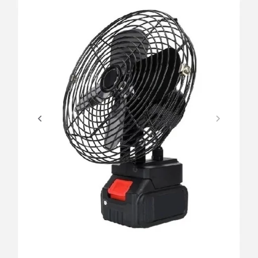 پنکه شارژی 48 ولت فلزی (۵ سلول)مدل FAN LITHIUM